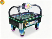 Machine de jeu d'arcade Kung Fu Football à monnayeur pour 2 joueurs, table de baby-foot avec jeu de récompense pour centre de jeux