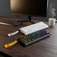 Nuevo Teclado Mecánico para Juegos Attack Shark X68 HE con Cable USB, Ergonómico, Anti-Ghosting, Interruptor Magnético de 0.01mm, 8K Sample