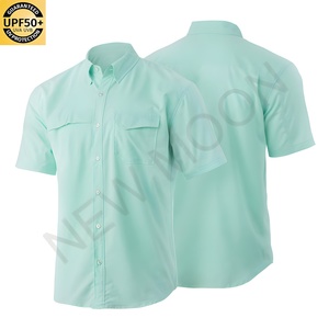 Traje de Pesca Sublimado Personalizado UPF 50+, Traje de Pesca de Manga Corta, Camisa de Pesca de Poliéster Anti UV - Product Image 4