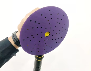 Cyclone lỗ 150mm 6 inch Phim Cơ sở đĩa chà nhám gốm với móc vòng Velcro ủng hộ cao trung bình đĩa mài mòn ô tô - Product Image 4