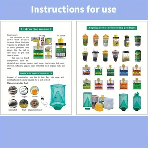 Piège à mouches jaune pour animaux de compagnie, bouteille à mouches suspendue, adapté au <span class=keywords><strong>poulailler</strong></span> de ferme de jardin et à d'autres scènes. - Product Image 5