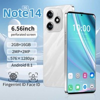 Yeni Note 14 HD Alman Çift SIM Kartlı Akıllı Telefon 6.56 İnç 2+16GB Yüksek Performanslı Cep Telefonu