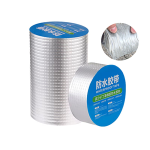 Cinta Impermeable de Butilo de <span class=keywords><strong>Alta</strong></span> Densidad ANTI <span class=keywords><strong>Flex</strong></span>, Cinta Autoadhesiva de Aluminio, Suministro al por Mayor, Sellado de Techos, Reparación de Grietas en Paredes - Product Image 1