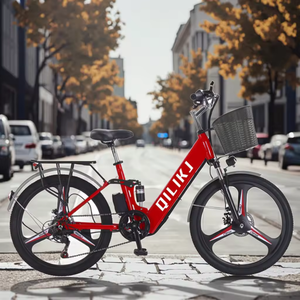 Bicicleta Eléctrica JYOP-PGM8 de 7 Velocidades, 36V 350W, Motor Trasero sin Escobillas, Batería de Litio de Alta Velocidad, Cuadro de Acero de Alto Carbono, 25Ah - Product Image 5