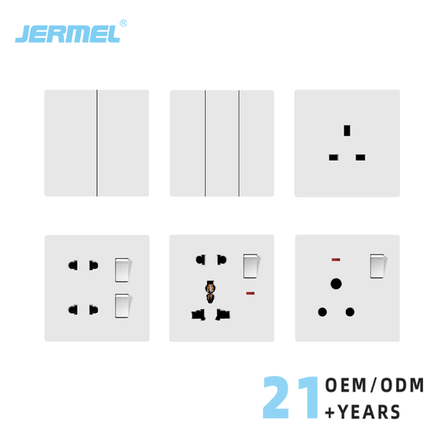 Wall Switches and Socket Factory British 13A Universal Multi USB Type-C Socket South Africa Power Electric Switch Socket