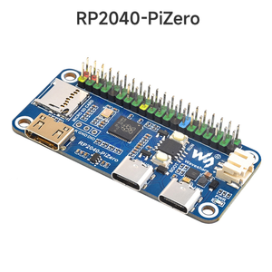 Carte Raspberry Pi RP2040-PiZero - MCU double cœur Waveshare avec interface DVI pour projets <span class=keywords><strong>Python</strong></span>/C++ - Product Image 4