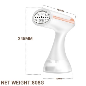Défroisseur Vapeur <span class=keywords><strong>Vertical</strong></span> 1500W, Fer à Repasser à Main pour Vêtements, avec Brosse - Product Image 6