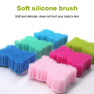 Cepillo de Ducha Exfoliante de Silicona Suave con Forma de Oso, Cómodo para Baño y Champú, para Bebés, Venta al por Mayor OEM y ODM - Product Image 3