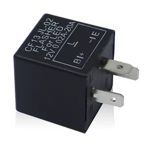 Alta qualidade CF13 3 pinos 12V ajustável LED indicador freqüência flasher RELAY