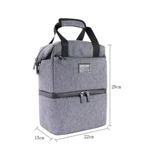 กระเป๋าเก็บความเย็นแบบพกพาขนาดใหญ่,กระเป๋าเก็บความเย็นมีช่องเสียบ Usb