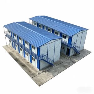 <span class=keywords><strong>Casa</strong></span> Contenedor <span class=keywords><strong>Prefabricada</strong></span> de Acero Aislada de Instalación Rápida y Moderna de 40 pies para Oficina en Obras de Construcción y Dormitorio de Trabajadores - Product Image 1