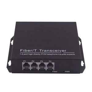 Pcm <span class=keywords><strong>4</strong></span>-ערוץ משדר טלפון 20 ק "מ סיב אופטי ממיר מדיה אופטי עבור סוג משדרים אופטיים - Product Image 5