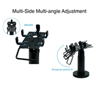 Support universel réglable en métal pour terminal de carte de crédit, pour machine POS EFTPOS, 270 °   Support de comptoir pivotant en métal