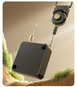 RVS intrekbare vogeltrainingsriem met pootring, milieuvriendelijk, merk ZF, voor vogelbenodigdheden - Product Image 4