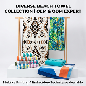 <span class=keywords><strong>Serviette</strong></span> <span class=keywords><strong>de</strong></span> <span class=keywords><strong>plage</strong></span> en coton à rayures colorées, logo brodé personnalisé, séchage rapide, pour hôtel - Product Image 6