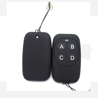 Télécommande RF 4 boutons pour portail de garage intelligent à code tournant 280-868 MHz, clonage de télécommande