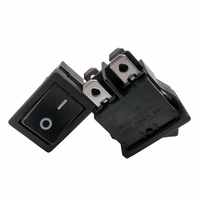 10A250V/16A125V 4Pin interrupteur à bascule panneau interrupteur PA66 matériel carré vert rouge noir blanc fonction marche-arrêt interrupteur à bascule