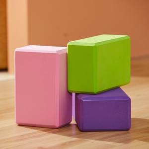 हॉट सेल घुमावदार फिटनेस रंगीन ब्लॉक एवा फोम व्यायाम वक्र योग ब्लॉक ने योग अभ्यास के लिए योग ईंट की सहायता की - Product Image 4