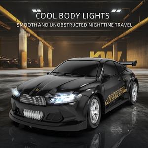 SJY-FQD25 Coche de Carreras Miniatura 1/64 4WD con Control Remoto para Niños, Vehículo de Juguete con Ruedas TPR y Luces LED, Hobby para Niños, 15 km/h - Product Image 4