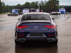 Bumper C257 per Benz CLS classe W257 upgrade CLS53 <span class=keywords><strong>AMG</strong></span> body kit MT <span class=keywords><strong>paraurti</strong></span> anteriore <span class=keywords><strong>paraurti</strong></span> posteriore diffusore tubo di scarico 2019-2023 - Product Image 4