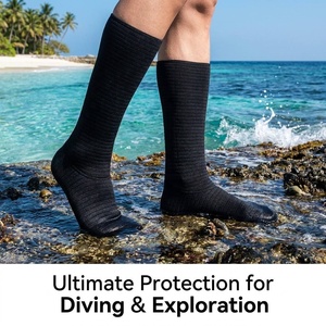 Chaussettes de plongée tricotées antidérapantes à tube haut pour jeunes, pour la plongée en apnée, la natation et la plongée en eau peu profonde, ODM - Product Image 2