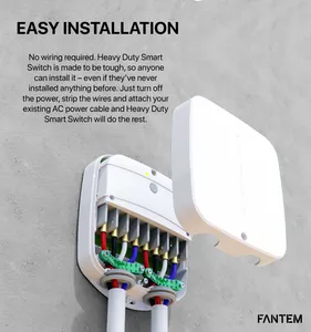 Heavy Duty Smart Switch Z-wave Home Energy System Smart Home Energy Monitoring Device