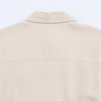 Robe ceinture de couleur unie pour femmes pour l'été à la mode mi-longue avec col de chemise manches courtes Style décontracté