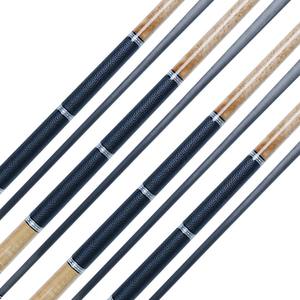 Queue de <span class=keywords><strong>billard</strong></span> Xmlinco faite à la main avec fût en fibre de carbone et manche en bois à grain de cerf, joint radial en cuivre - Product Image 3