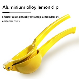 Premium Quality Manual Lemon Squeezer Aluminum Alloy <b>Juice</b> <b>Extractor</b> Easy-to-Use Portable Metal Material Handle Hotels - Product Image 3