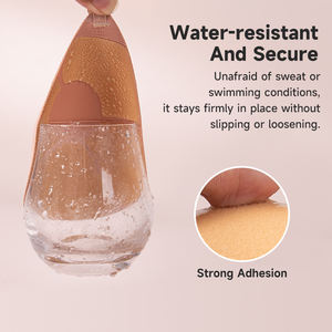 Soutien-gorge adhésif invisible pour femme, sans <span class=keywords><strong>dos</strong></span>, sans couture, à bonnets ronds, en silicone, anti-transpiration, à forte adhérence, nouvelle technologie, tenue longue durée - Product Image 3