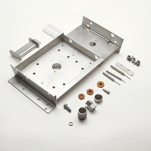 Piezas Metálicas Fabricadas en Aluminio y Acero Inoxidable OEM, Soporte de Plegado CNC, Juego Completo de Componentes de Montaje Mecánico - Product Image 3