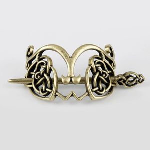 Retro Goldene Haarnadeln Metall knoten Celtics Haars pange Viking Goth Pan Haars pangen Zubehör Schmuck Chop Sticks Haarnadel für Frauen - Product Image 6