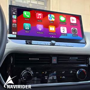 Système de navigation GPS Android 12,3 pouces Navirider pour Nissan X-trail X Trail 2021-2025, autoradio multimédia, climatisation, radio, 4G, Bluetooth - Product Image 1