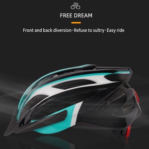 <span class=keywords><strong>Casque</strong></span> de vélo et de roller intégré pour hommes et femmes, avec fonction clignotante multicolore - Product Image 4