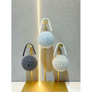 Tas Malam Bentuk Hati Berhiaskan Kristal untuk Wanita, Tas Tangan Kristal Emas untuk Pesta <span class=keywords><strong>Prom</strong></span> - Product Image 5