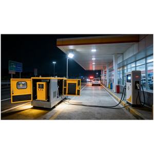 Grupo Electrógeno Diésel Silencioso con Carcasa Abierta, Alternador <span class=keywords><strong>Leroy</strong></span> Somer, 20kva/40kva/60kva, 60Hz/50Hz, ATS, 1800 RPM - Product Image 1