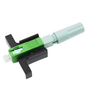 Conector Rápido Lx58 SC de Fibra Óptica, Conector POE GPRS Monomodo para Uso en Interiores/Exteriores, Montaje Rápido FTTH - Product Image 1