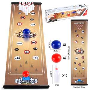 Juego de Mesa Multideportivo para Niños - Golf/<span class=keywords><strong>Bowling</strong></span>/Fútbol Curling, Juego Competitivo para 2 Jugadores, Juguete para Interiores/Exteriores - Product Image 6