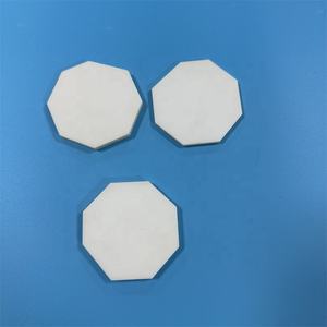99% Al2O3六角アルミナセラミック装甲板高圧縮抵抗ボディ保護スクエア切削溶接付き - Product Image 4