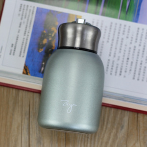 SilverJet Stainless Steel Vacuum <b>Thermos</b> 300ml Double Wall Insulated Portable Water <b>Bottle</b> For Office Gym Outdoor Use - Product Image 2
