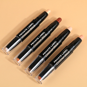 <strong>Shiny</strong> Color Face Cosmetics Concealer <strong>Foundation</strong> Stick Private Label Makeup Vegan Waterproof Cream Bronzer Contour Stick - Product Image 1