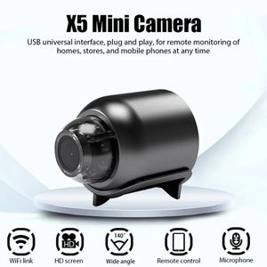 Mini Telecamera X5 1080P HD con Sensore CMOS, Scheda SD, Visione Notturna, Leggera e Portatile, Sorveglianza Wireless con Rilevamento del Movimento - Product Image 4