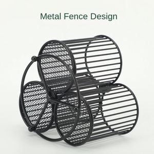 Nouveau support métallique multifonctionnel pour bureau, boîte de rangement, étui à crayons rond tendance, organiseur de stylos rotatif, papeterie - Product Image 4
