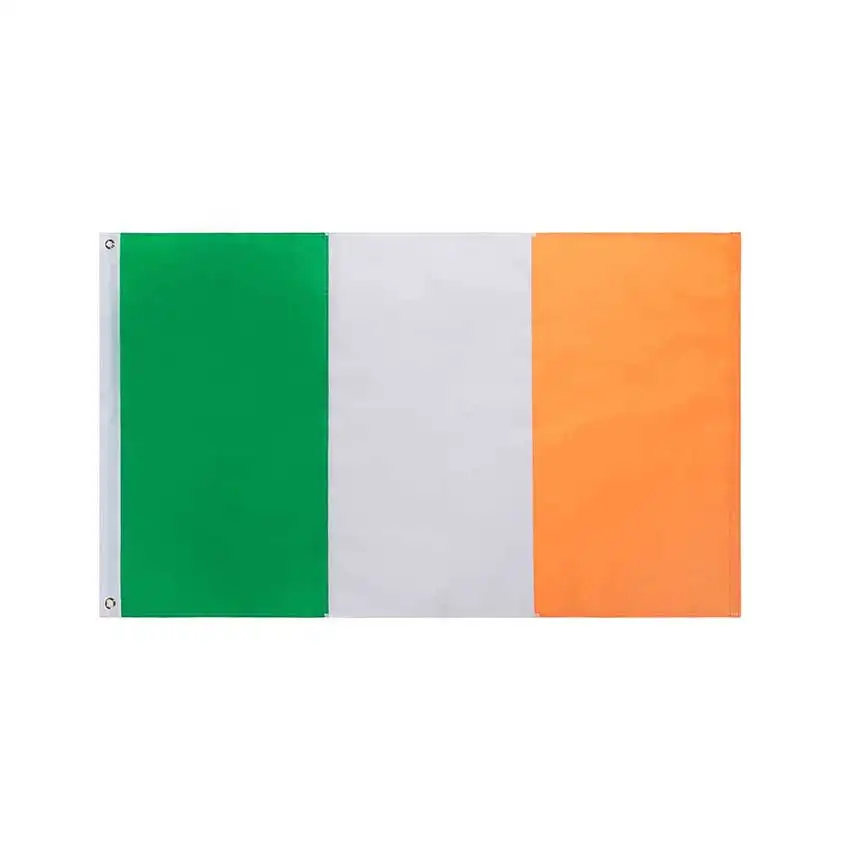 Flag of Ireland Polyester Green White Red Countries Iranian Flag Iran Flags with logo custom print