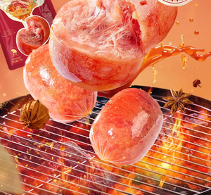 Saucisse de porc épicée Hongxiangji, viande prête à consommer, mini-saucisse saveur ananas, saucisse hot-dog pour restauration rapide OEM, viande séchée en sachet 100g - Product Image 4
