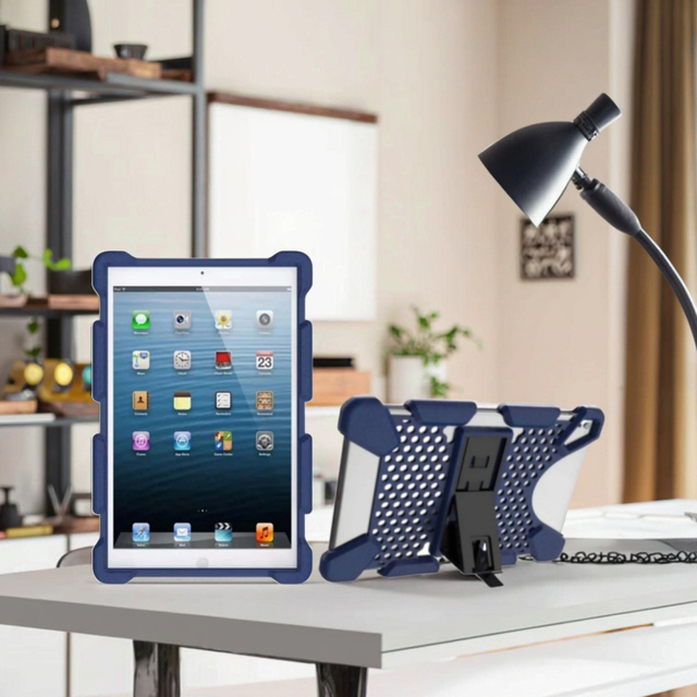New Trend Universal Silicone TPU 10.9 Inch Tablet PC Protective Case with Folding Desktop Bracket Stylish Pc Tablet Cover