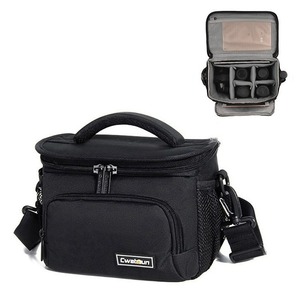 Cwatcun pequeña bolsa para cámara DSLR/SLR bolsa impermeable para cámara SLR para <span class=keywords><strong>Canon</strong></span> para Nikon para Sony Fuji Video y accesorios para cámara - Product Image 1