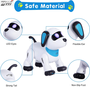 DWI Đồ Chơi Điện Cho Chó Dowellin Đồ Chơi <span class=keywords><strong>Robot</strong></span> Thông Minh Đồ Chơi Đóng Thế Tương Tác Lập Trình Có Đèn LED Âm Thanh - Product Image 2