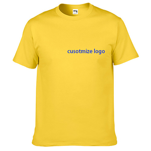 OEM Customize logo Promotional Short Sleeve 100% Cotton T Shirt