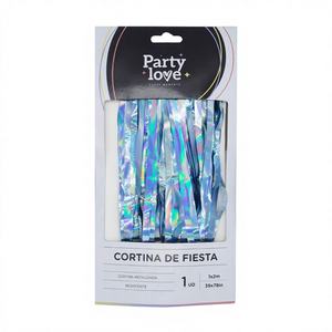 Party Love 1x2m <b>Light</b> <b>Blue</b> Gradient <b>Curtain</b> for Party Wall Decorations - Product Image 1